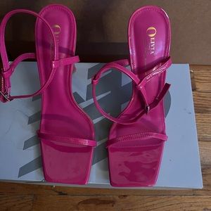 bright pink forever 21 heels